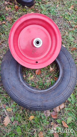 Колесо с камерой для тачки