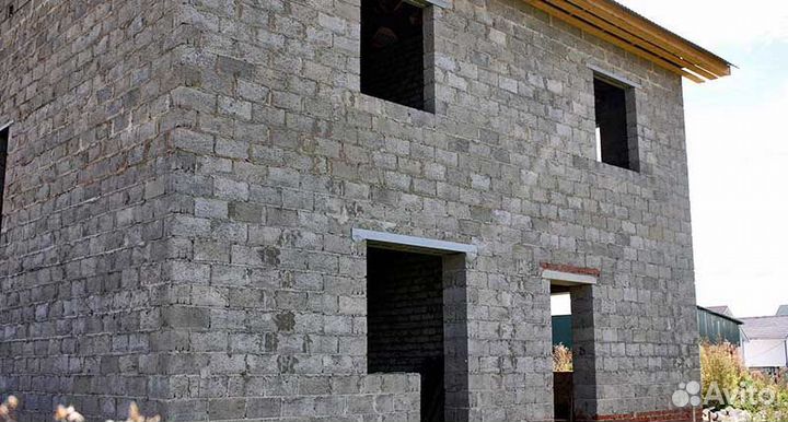 Блок стеновой из капсулированного керамзита