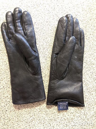 Перчатки женские кожаные размер 6.5