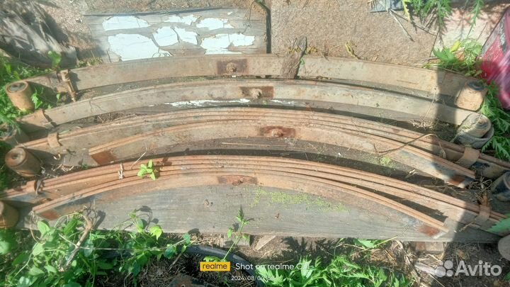 Усиленные рессоры газель