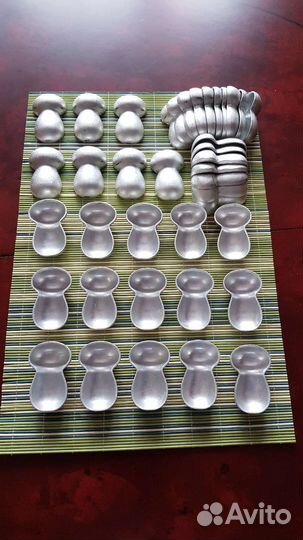 Формы (40 шт.) для выпечки печенья Грибочки СССР