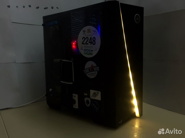 Компьютер игровой rx 550; xeon e5 2640 6 ядер