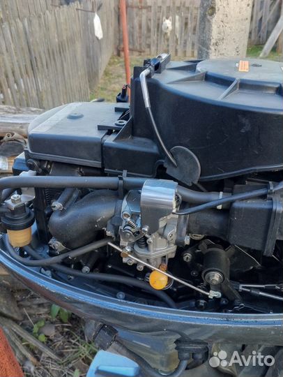 Лодочный мотор с лодкой