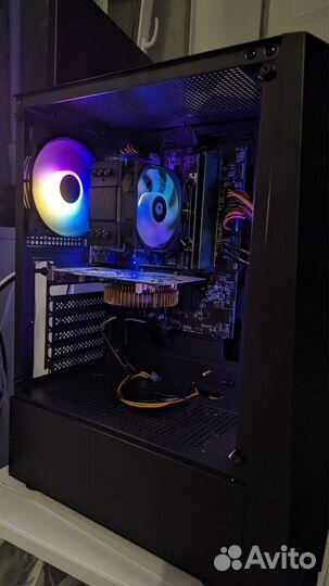 Игровой 8 ядер intel 10100f 16ддр4 nvme