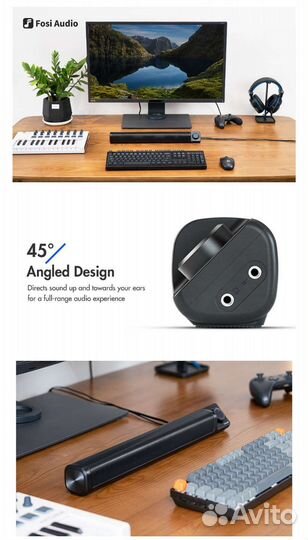 Колонка для компьютера Fosi Audio C1