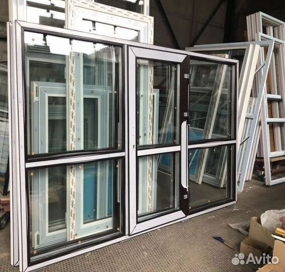 Стеклопакет двухкамерный