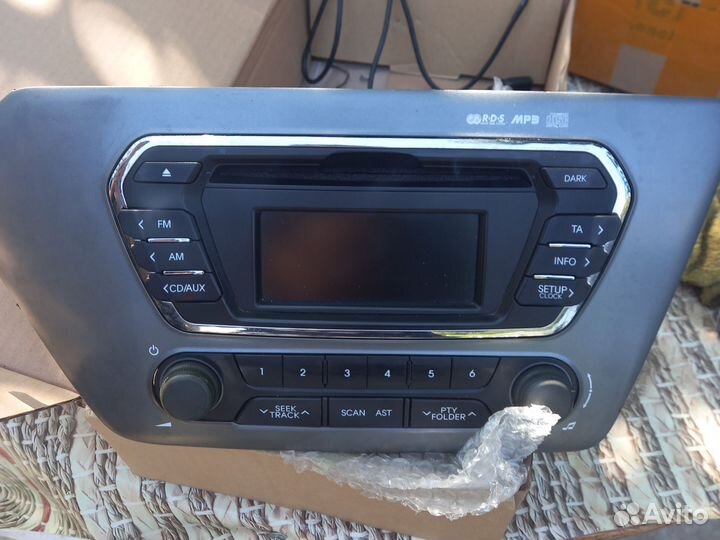 Головное устройство kia rio