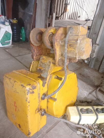 Тельфер электрический бу