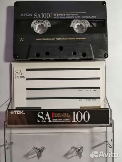 Аудио кассеты TDK SA 100