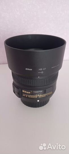 Объектив Nikon 50mm f/1.8G AF-S Nikkor