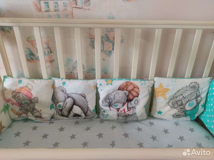 Бортики в кроватку