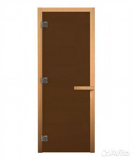 Дверь стеклянная Бронза Матовая 1900*700 (8 мм)