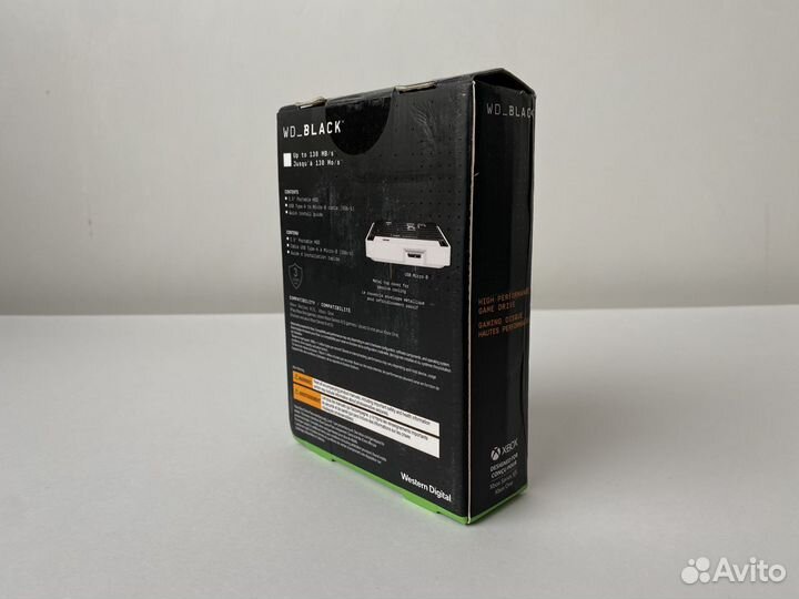 WD black P10 Game Drive 4 Tb внешний