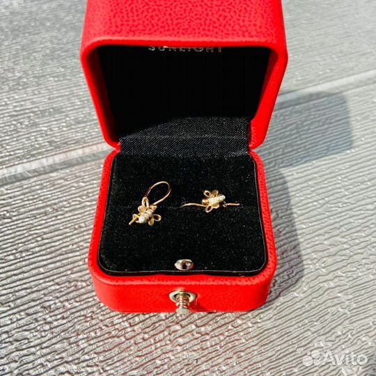 Серьги 585 пробы, р.0