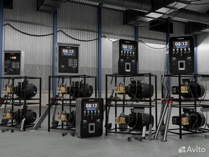 Автомойка самообслуживания luxwash 717