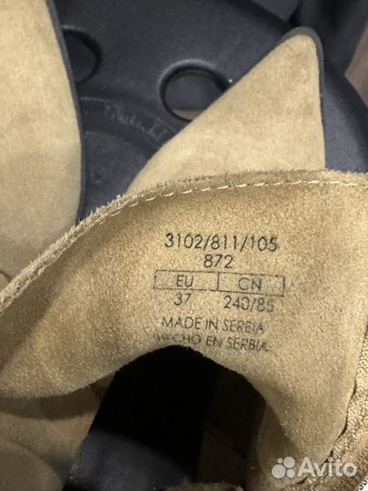 Полусапоги казаки zara