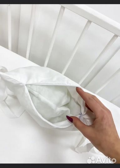 Бортики в детскую кроватку и постельное белье