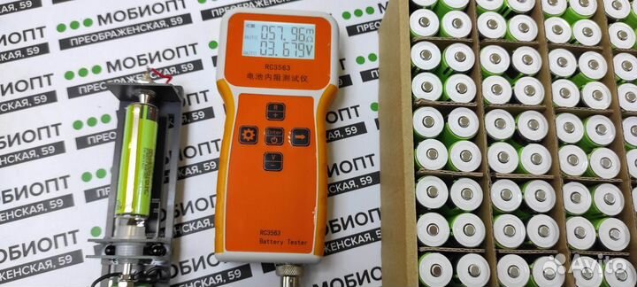 Аккумуляторы 18650 Panasonic NCR18650R 3400mAh (вы