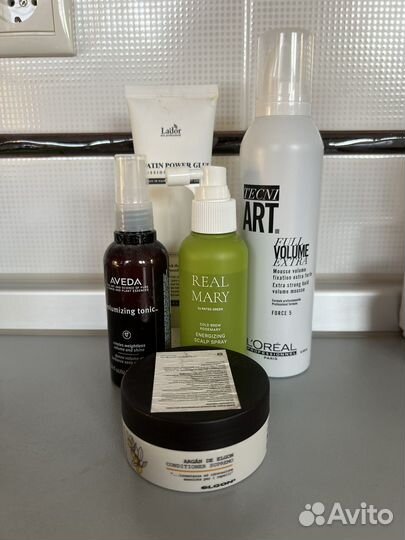 Косметика для волос и лица