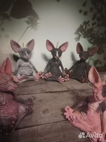 Свеча кот сфинкс