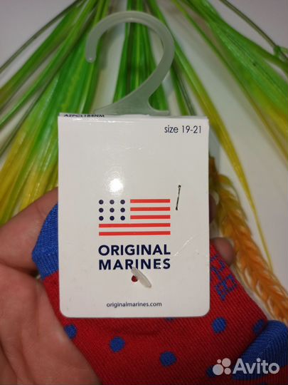 Носочки новые original Marines 19-21 размер