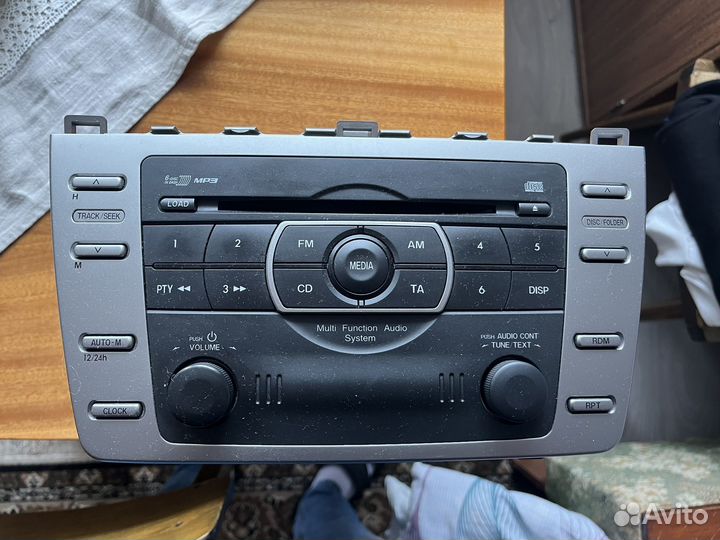 Штатная магнитола Mazda 6 gh bose