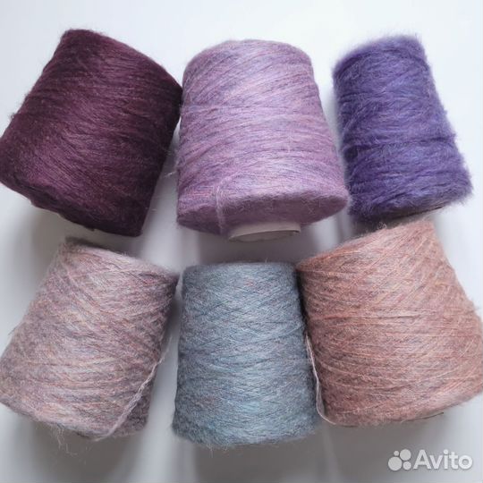 Пряжа для вязания мохер