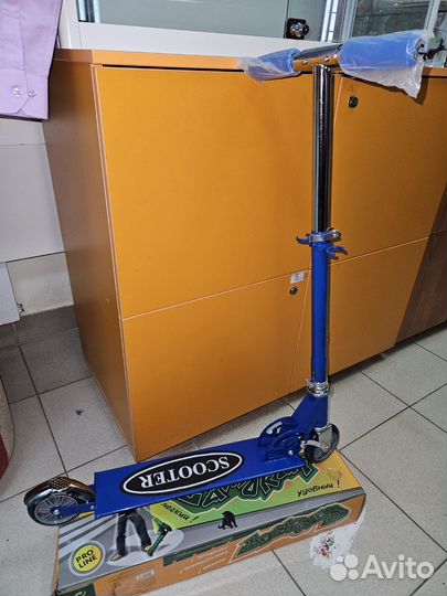 Самокат детский двухколесный новый
