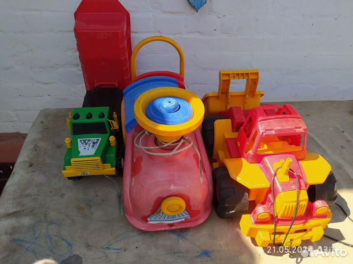 Детские машинки игрушки большие
