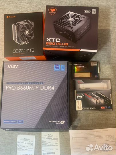 Игровой компьютер i5 12400f