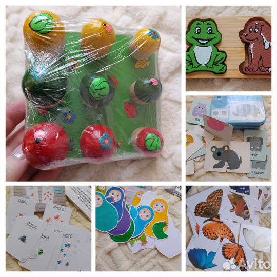 Развивающие игрушки 1-5лет по Паевской
