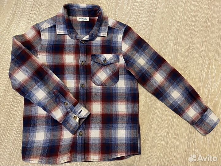 Рубашка для мальчика размер 116