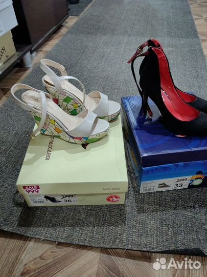 Босоножки, туфли