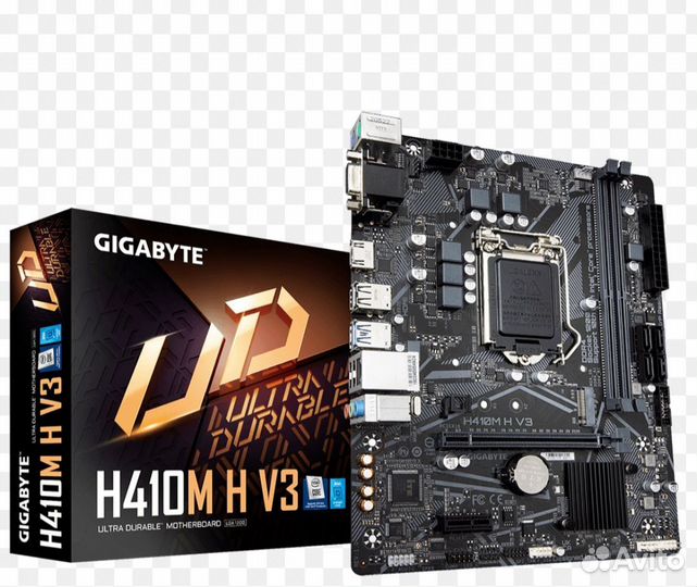 Материнская плата Gigabyte H410M H V3 LGA1200