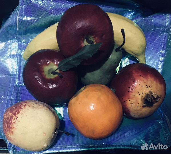 Овощи и фрукты, большие, разные