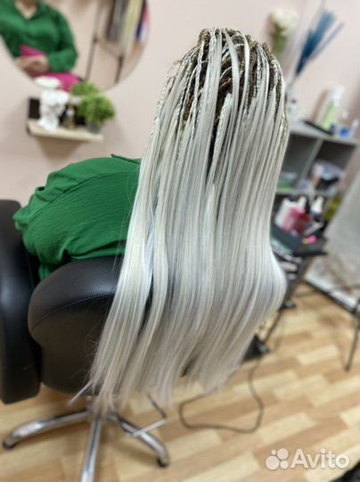 Комплект де кос новый + вплетение