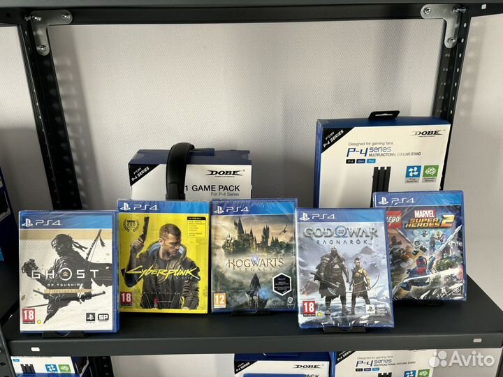 Игры PS4. GTA5, MK11, Spider Man, GoW и т.д