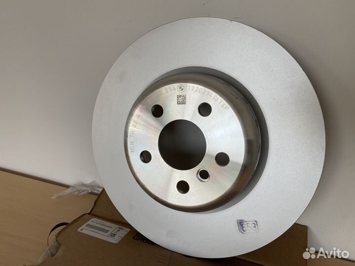 Диск тормозной задний, G30/G11/G12/G01