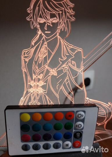 Genshin impact фигурка ночник