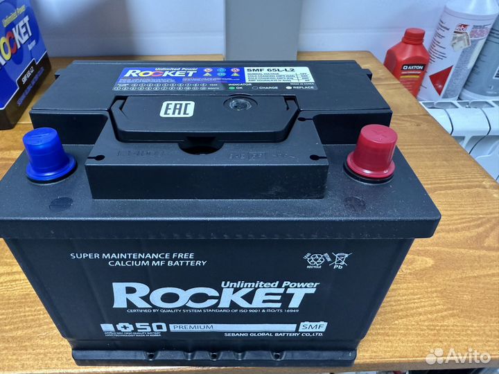 Аккумулятор rocket SMF 65L-L2