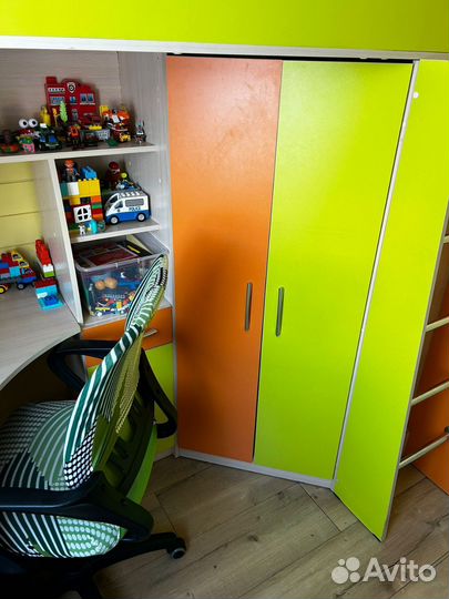 Детская кровать чердак