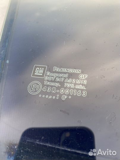 Стекла задних дверей Opel Astra H Sedan 2008