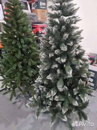 Ель пвх с белыми кончиками