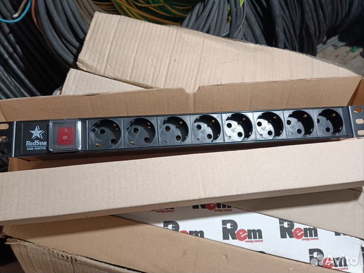 Блок розеток 19