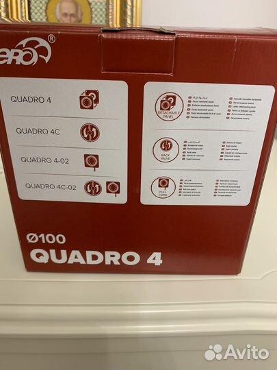 Вентилятор вытяжной ERA Quadro 4
