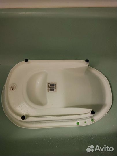 Ванночка для купания с анатомической горкой