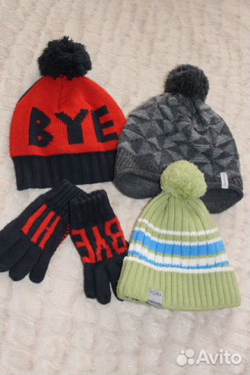 Шапочки,перчатки