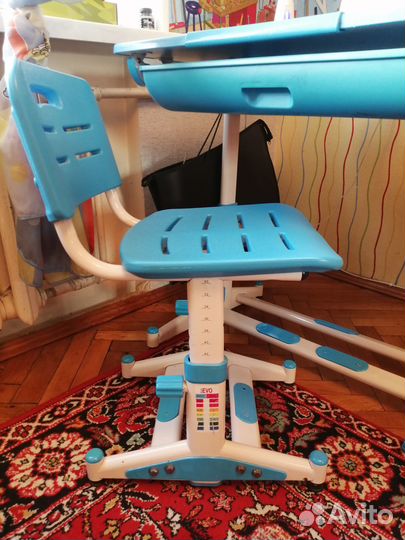 Стол-парта+стул для школьника 6-12 лет