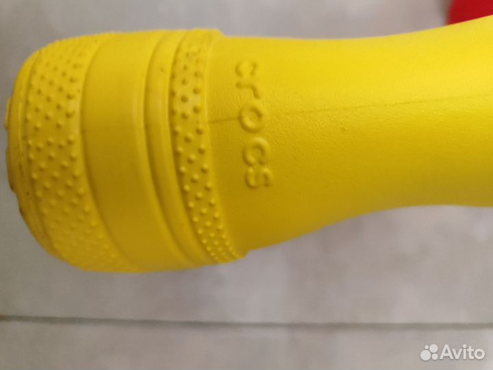 Резиновые сапоги crocs 38