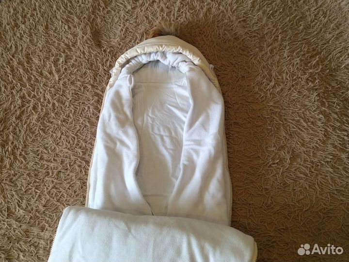 Конверт на выписку для мальчика зимний